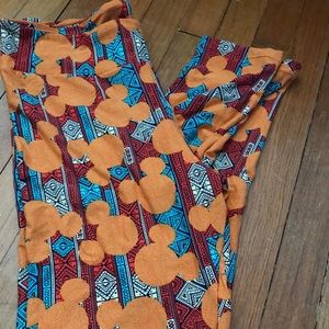 Lularoe Tc Leggings mickey!